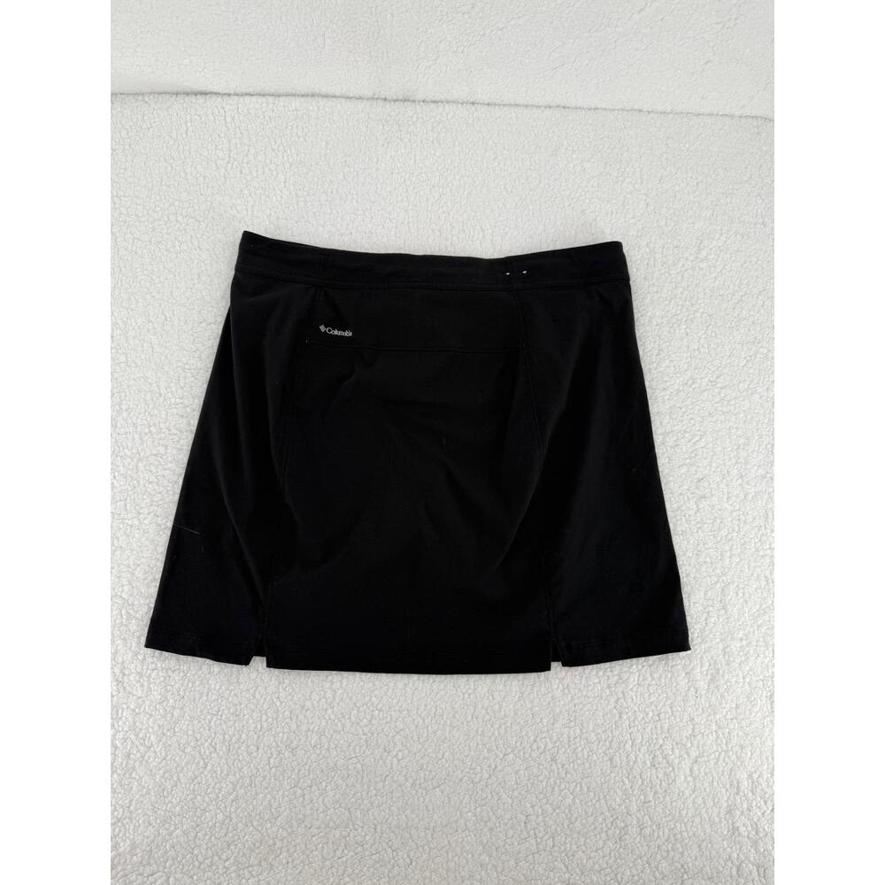 Columbia Black Button Closure Mini Length Comfort Stretch Skirt‎ Womens Size 10 - Picture 2 of 7